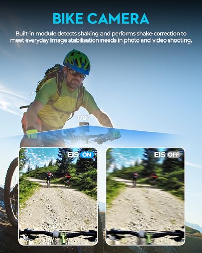 4K Waterproof Action Camera with 64G SD Card J128972