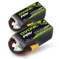 4s 100C 1550mAh 14.8V Lipo Battery with XT60 Connector 2 Packs C90609