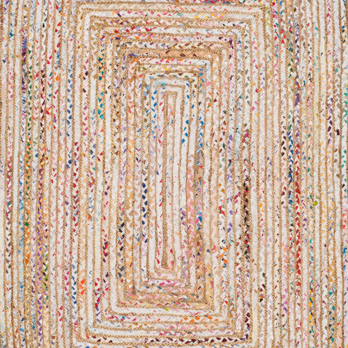 Beige Braided Area Rug 11' x 15' Z729207