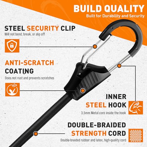 31-Piece Bungee Cords Assortment H32808