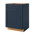 24-in Navy Square Door Base Cabinet U5390