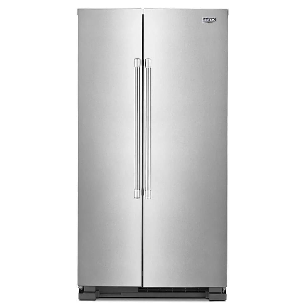 36 Wide 24.9 Cu. Ft. Side By Side Refrigerator - Stainless Steel O978