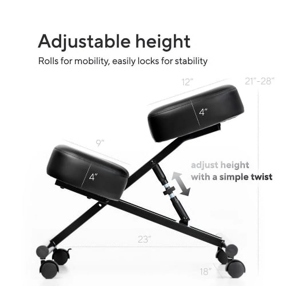 Ergonomic Kneeling Chair with Memory Foam G184138
