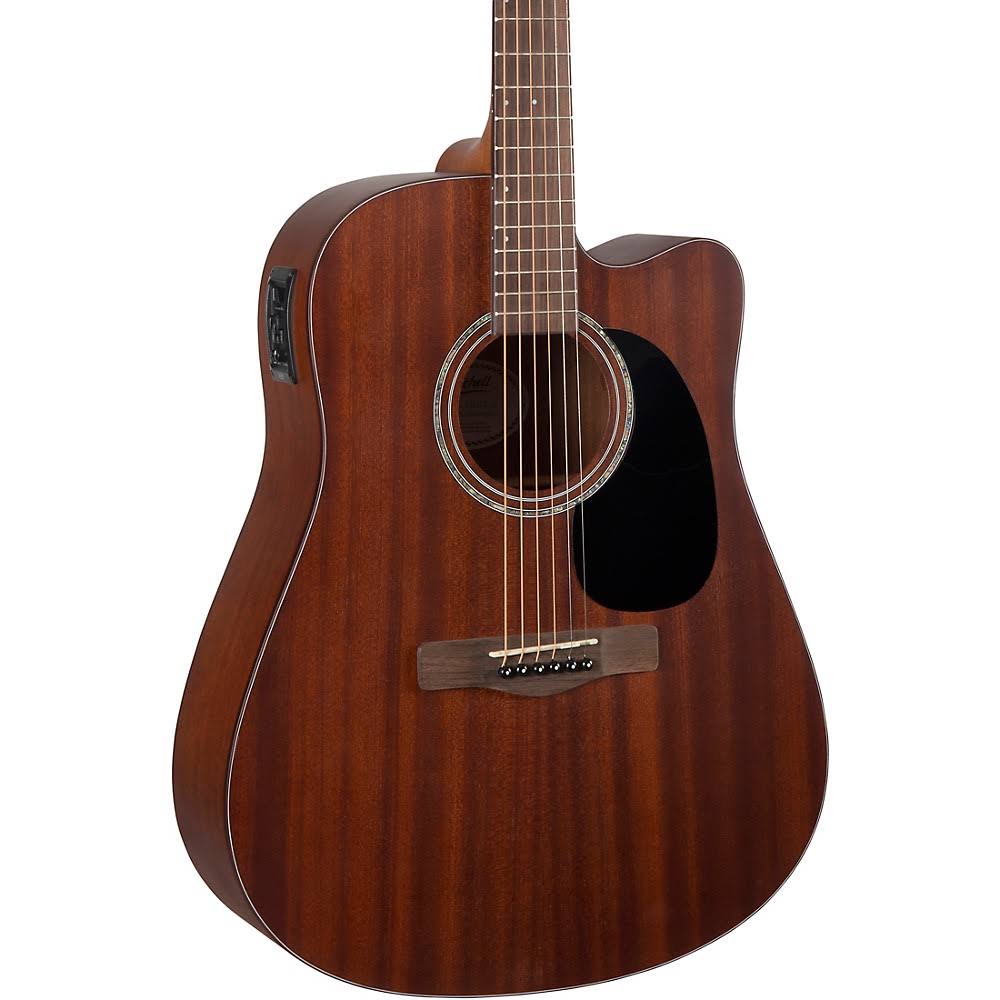 Mahogany Dreadnought Acoustic-Electric Cutaway Guitar Y81922