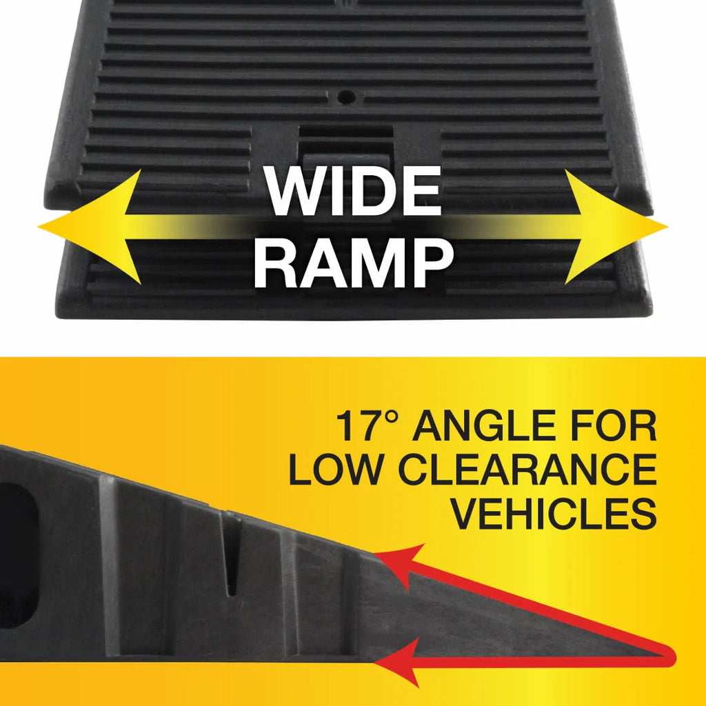 Black Resin Vehicle Ramp Pair 12,000lb 2 Pieces M1261