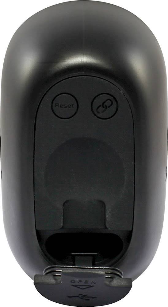 Indoor/Outdoor 1080p Wi-Fi Wire-Free Surveillance Camera 2-Pack Black C142330