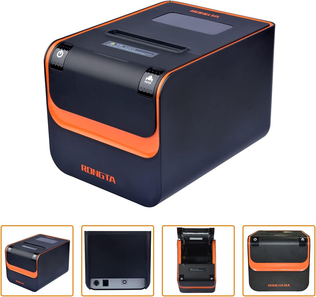 Commercial Direct Thermal Receipt Printer Auto Cutter 80MM V213
