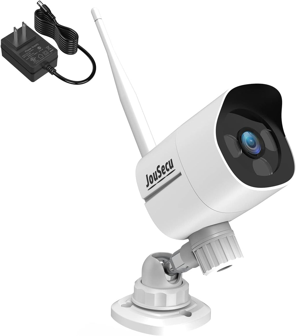 5MP Full Color Night Vision Wireless Security Camera System, 8CH WiFi NVR Kits, 4Pcs Outdoor Indoor CCTV Cameras T4575