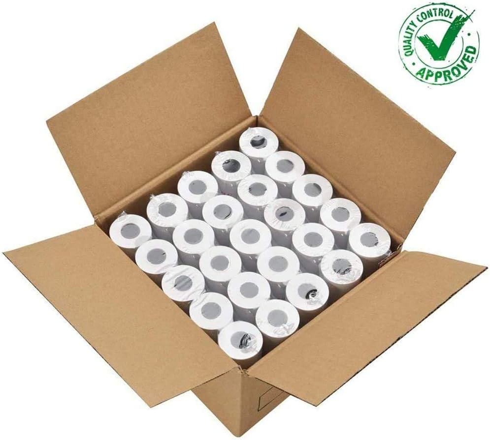 2 1/4'' x 85' Receipt Paper Rolls (500 rolls) C641670