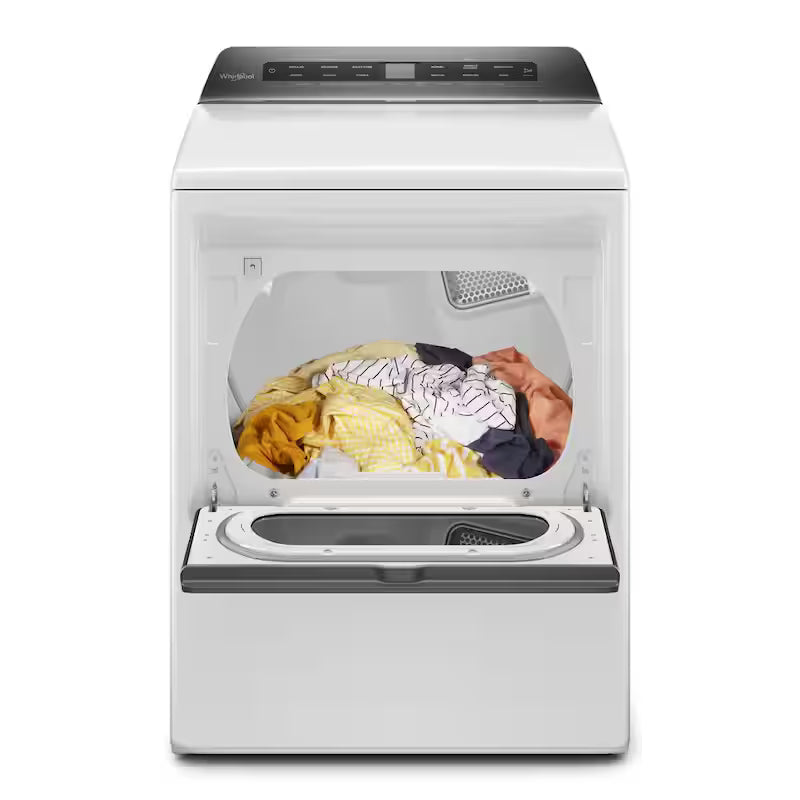 White 7.4 cu. ft. Front Load Electric Dryer S104