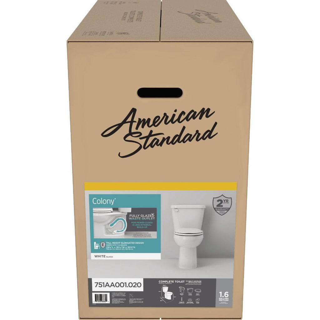 White Elongated Toilet D12571