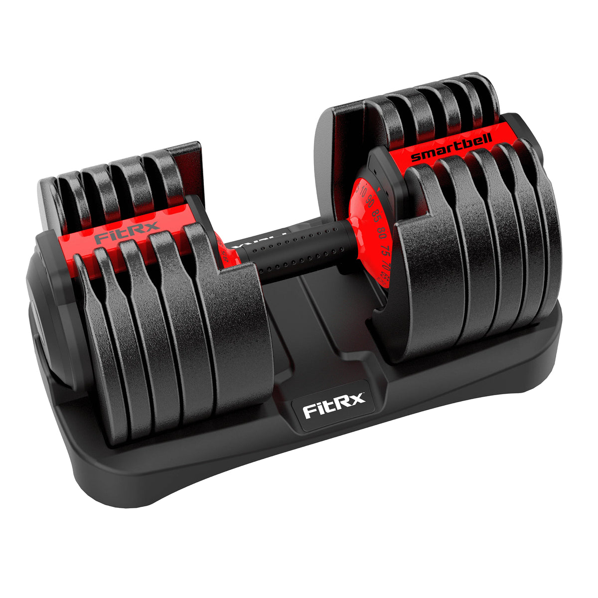 Adjustable Dumbbell 10-90 lbs Black Single H607300