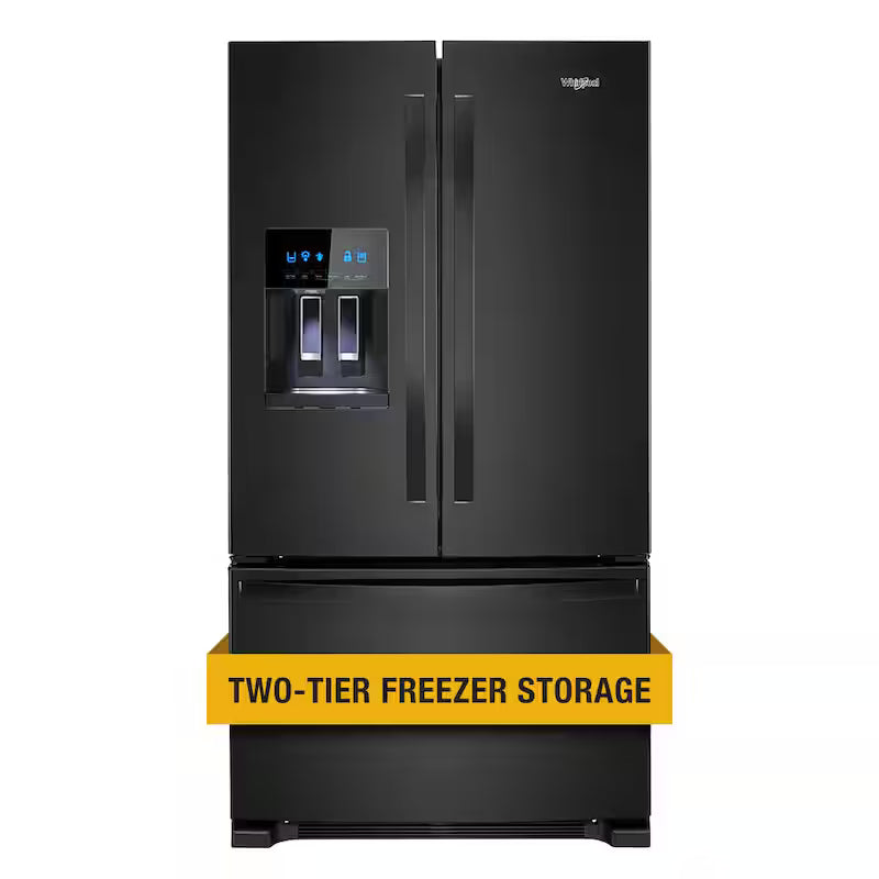 French Door Refrigerator in Black D72438