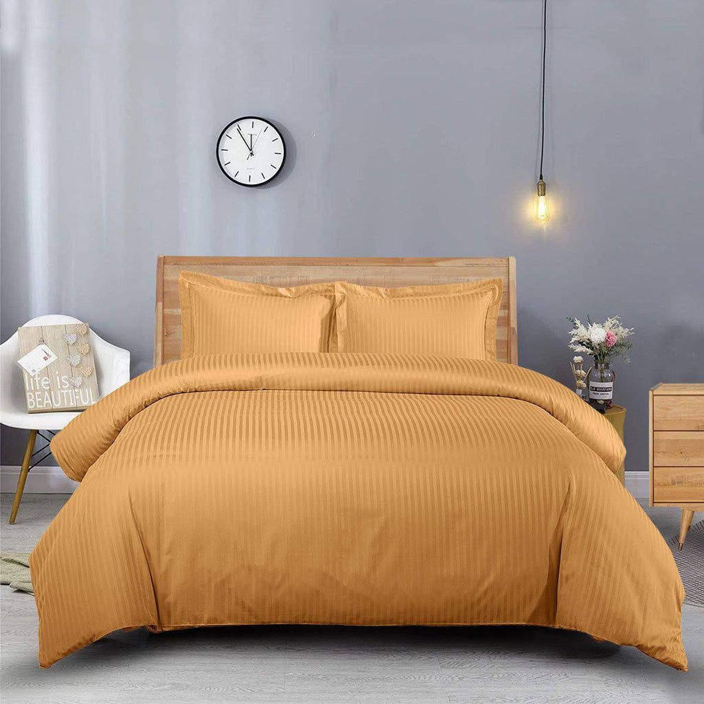 Striped 600TC Duvet Cover Set King/Calking M527488