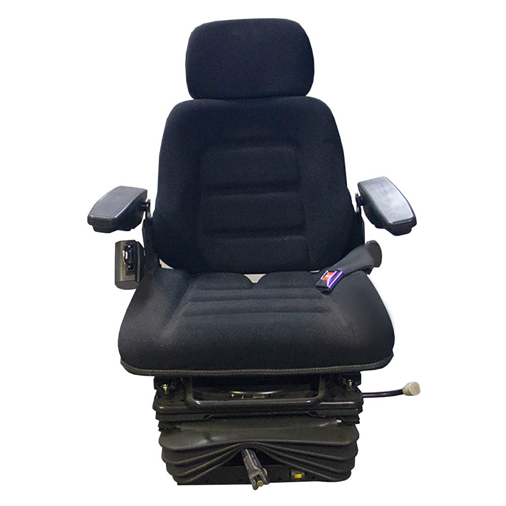 Black Fabric Full Adjustment Seat with Suspension V92859
