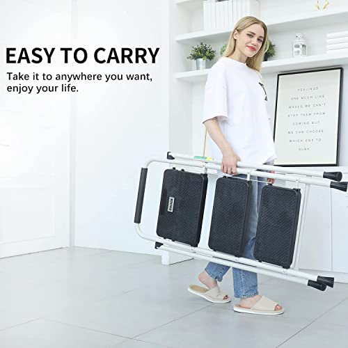Folding Step Ladder with Handgrip Black M53716