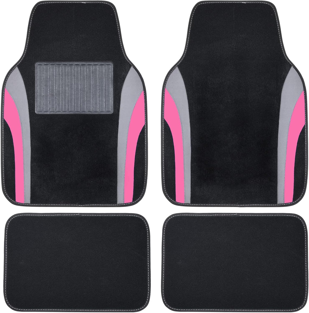 Colorful Universal Fit Car Floor Mats Set of 4 L2121
