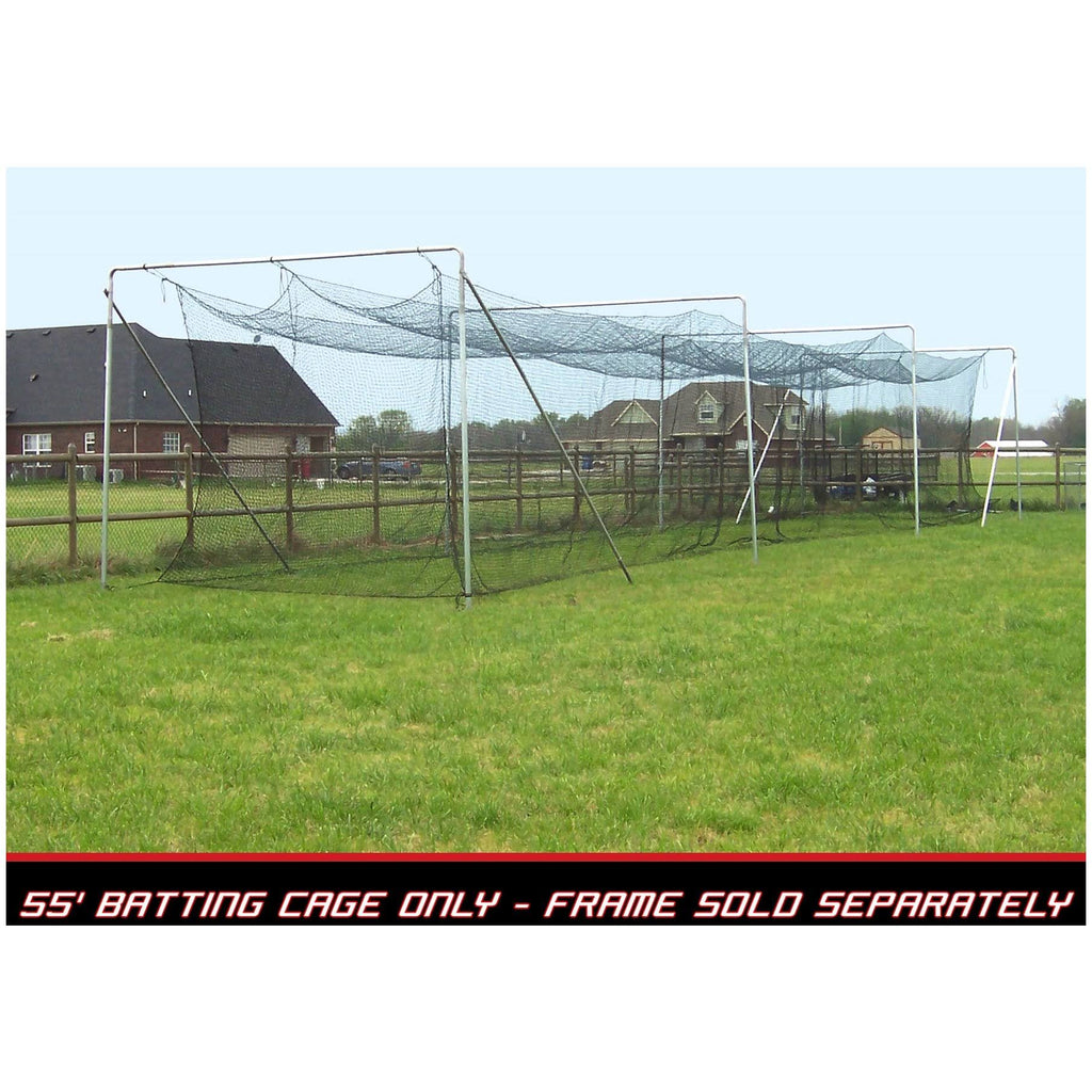 55x12x12 Twisted Poly Batting Cage Net S913