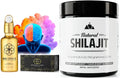 Gold & Shilajit Bundle 3.4oz Liquid Concentrate and 5.3oz Shilajit Resin Z303