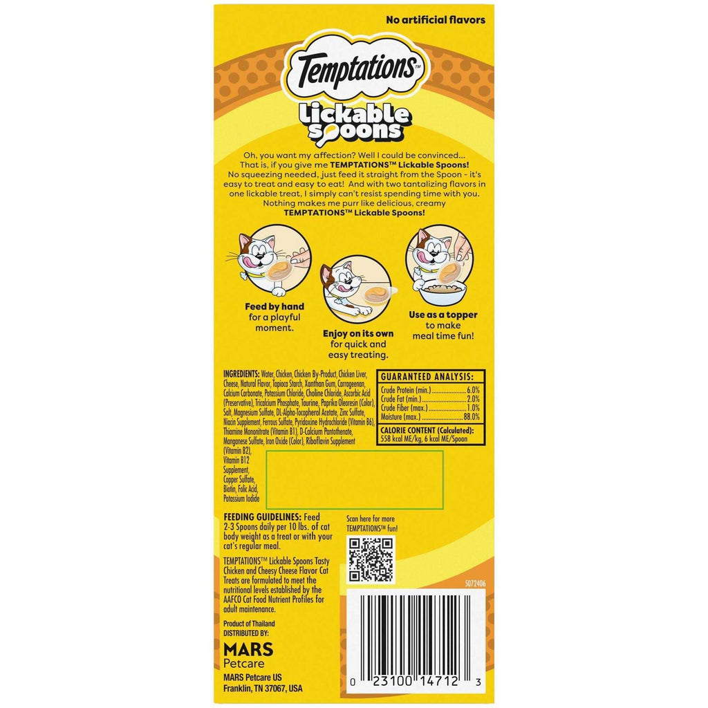 Lickable Spoons Cat Treats A4105