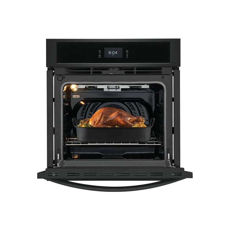 27 in. Single Electric Built-In Wall Oven with Convection in Black R98093