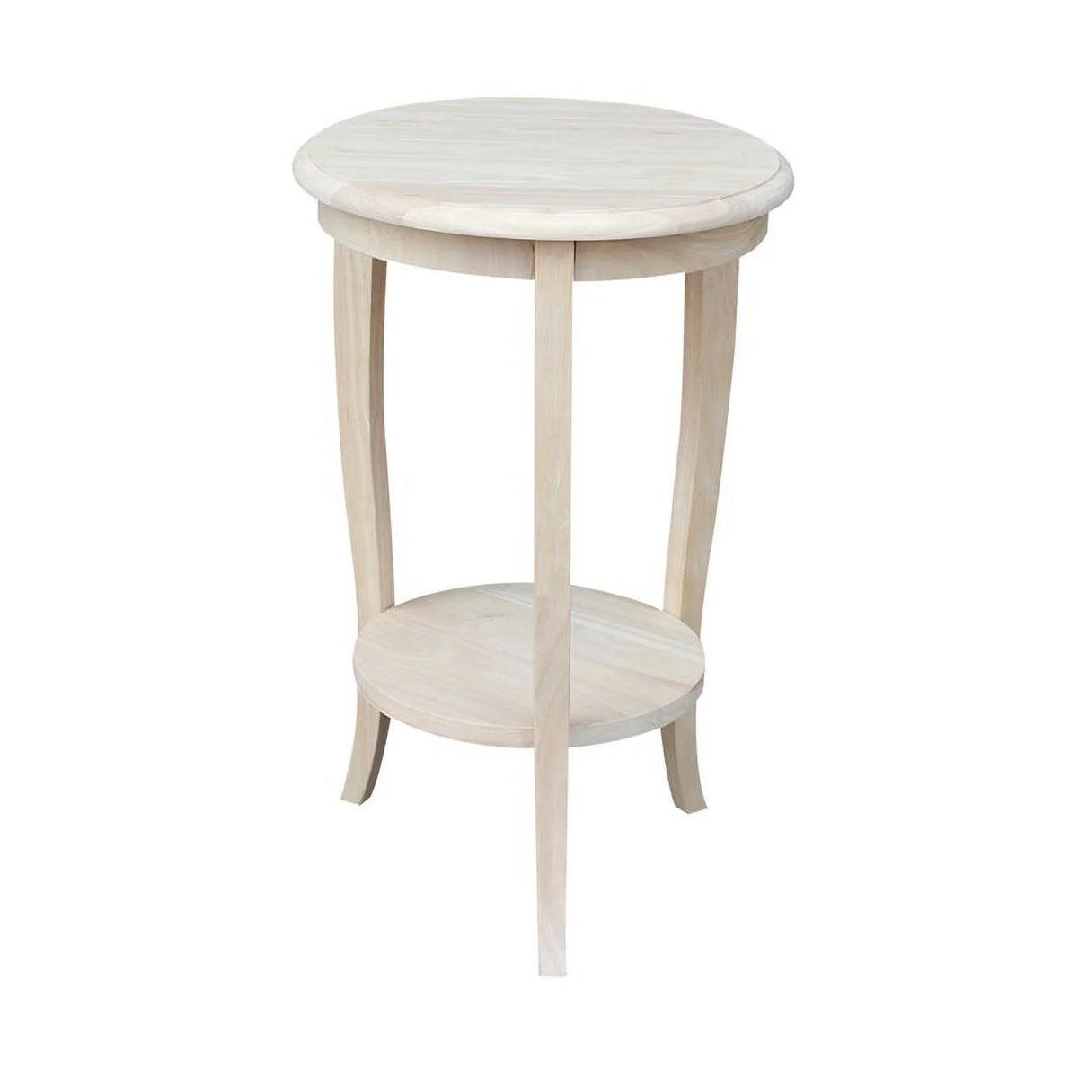 Solid Wood Round End Table B17005