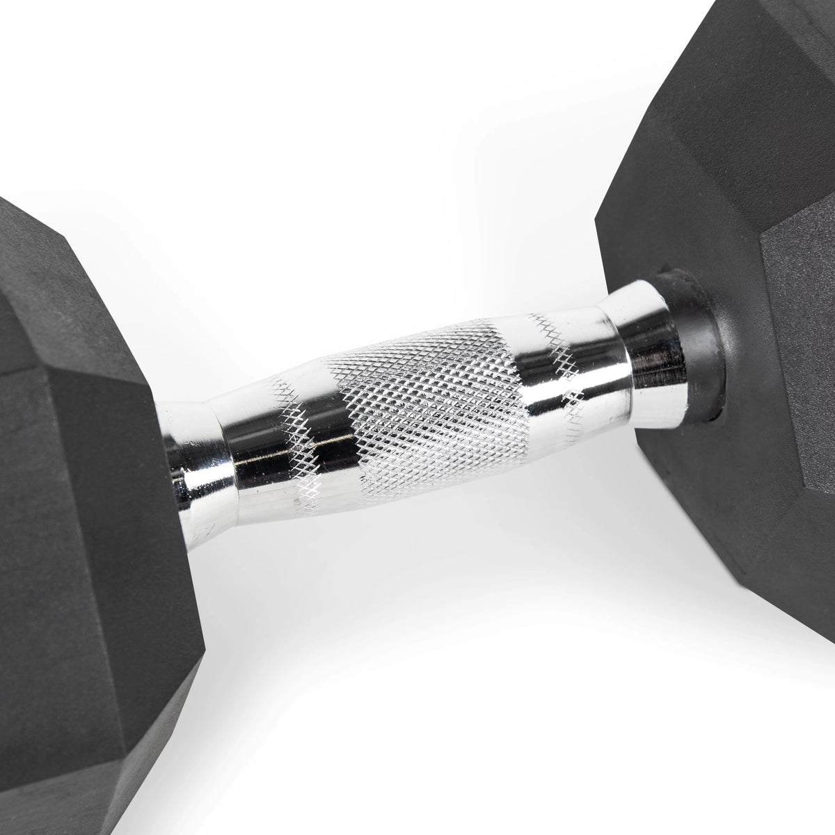 50 lb Rubber Hex Dumbbell Weight Set J7319