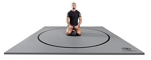 10x10ft Roll-Up XPE Foam Martial Arts Mat with Carry Bag G2886
