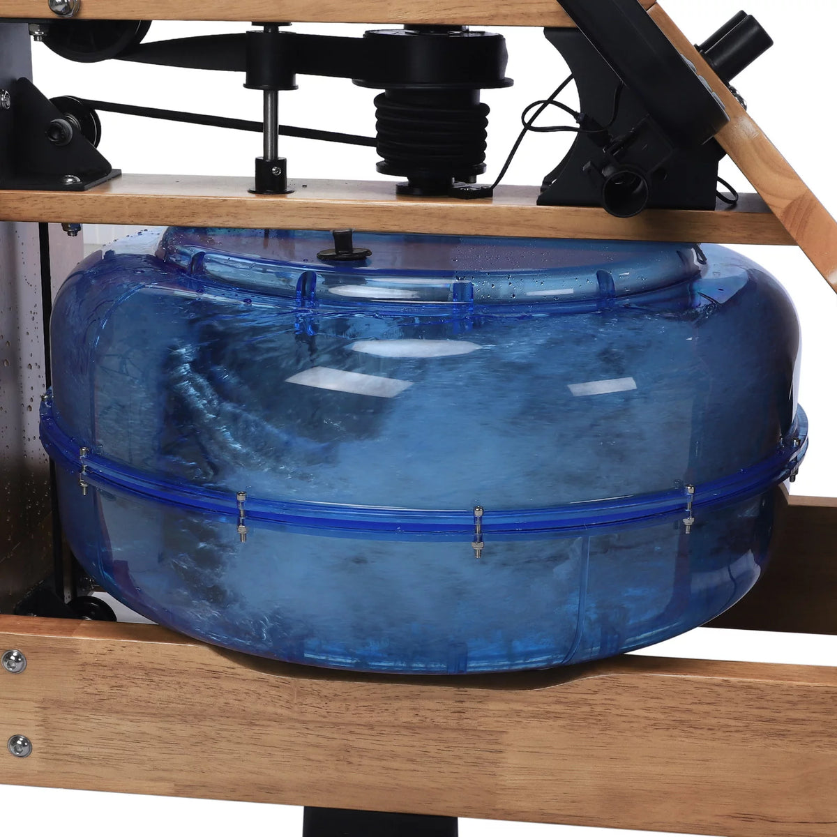Water Rowing Machine with LED Display Foldable O4181