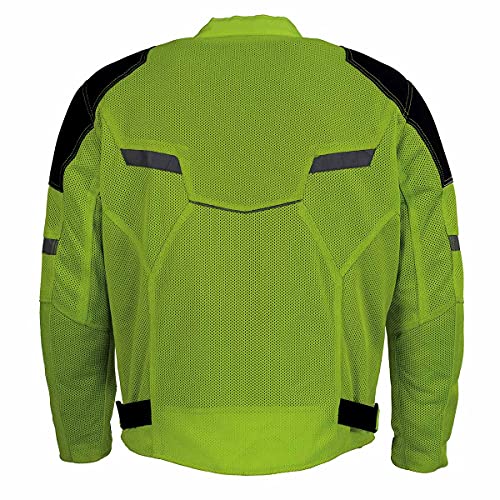 Black CE Armored Textile Motorcycle Jacket M4232