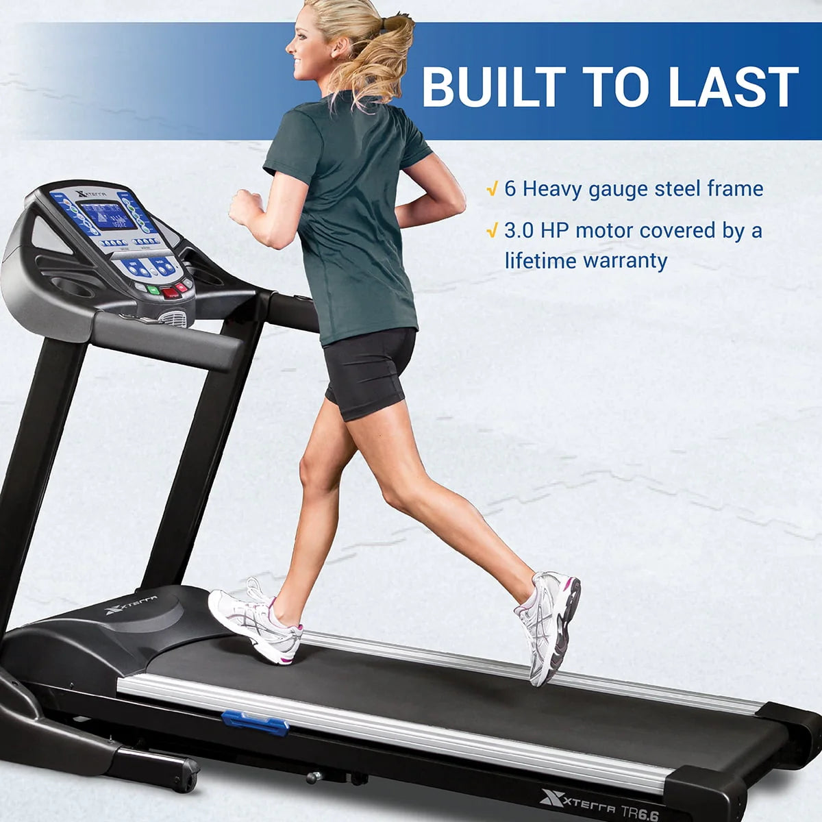 Folding Treadmill with Heart Rate Chest Strap R14343