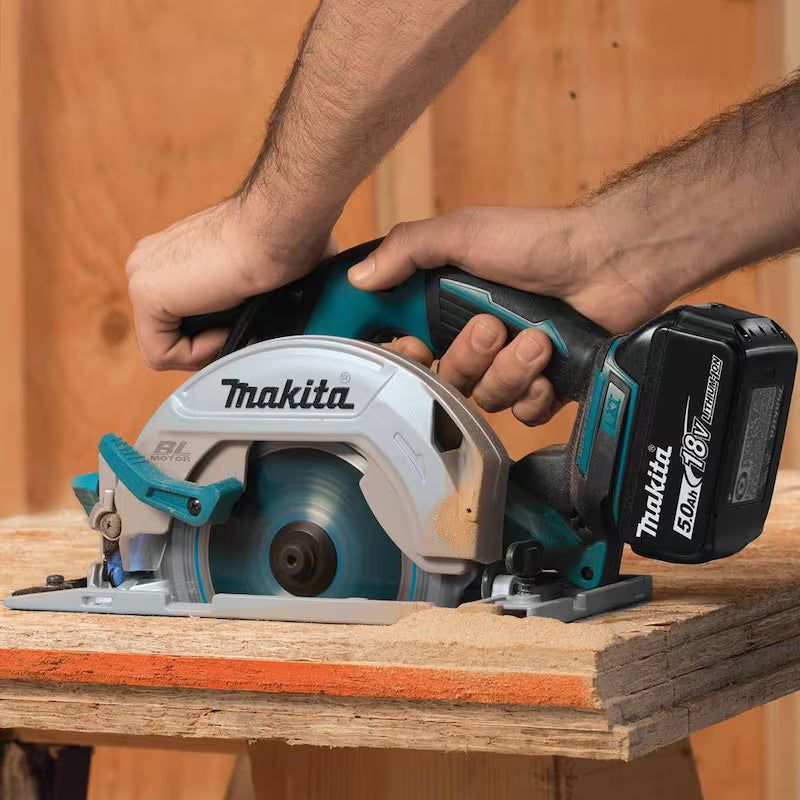 18V Cordless Combo Kit Hammer Drill Impact Driver Circular Saw Flashlight Z145423