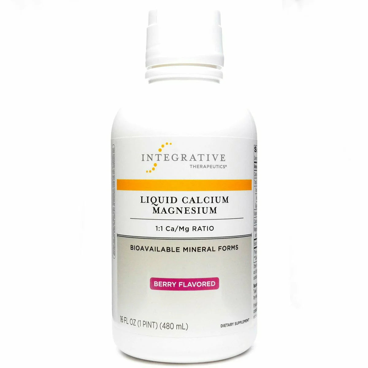 Liquid Calcium Magnesium 1:1 Berry 16 oz B6520