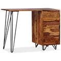 Writing Desk with 1 Drawer and 1 Cabinet Sheesham Wood K126600