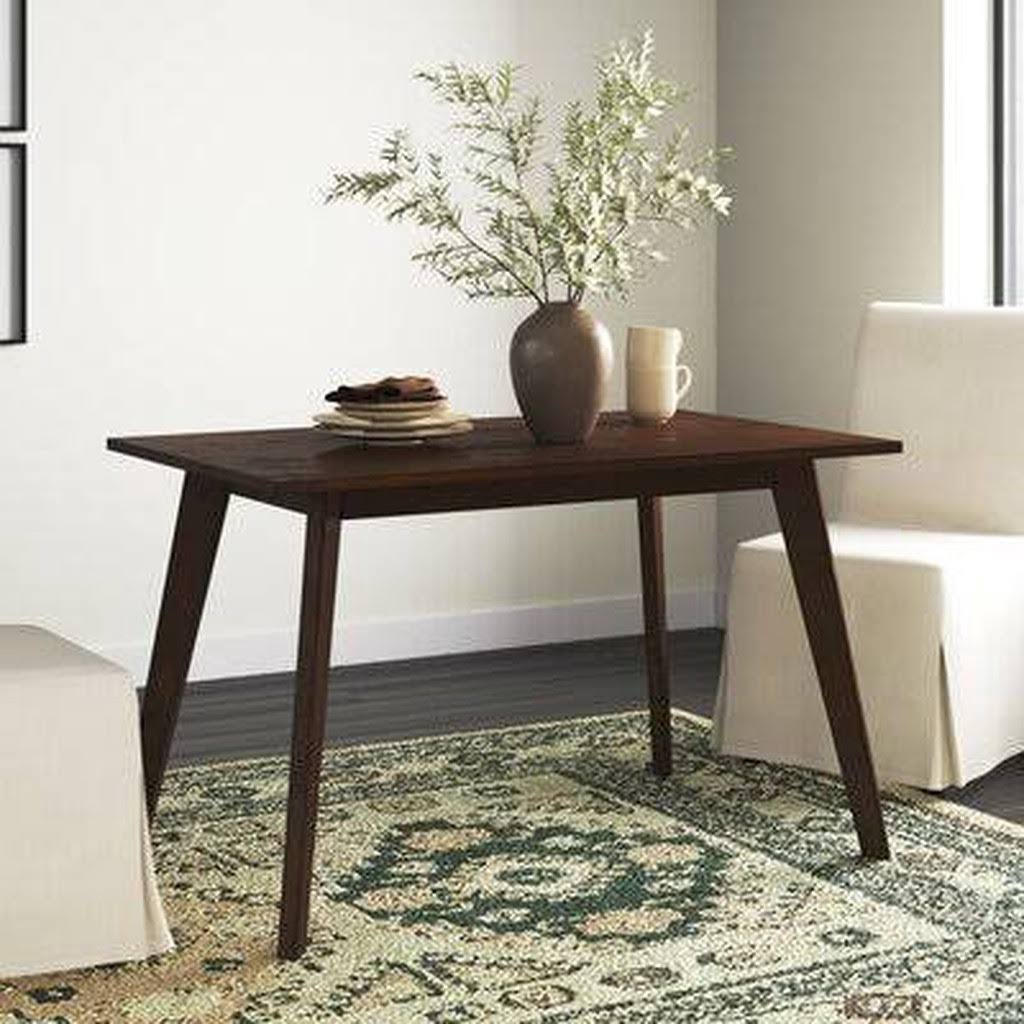 Walnut Black Dining Table O834