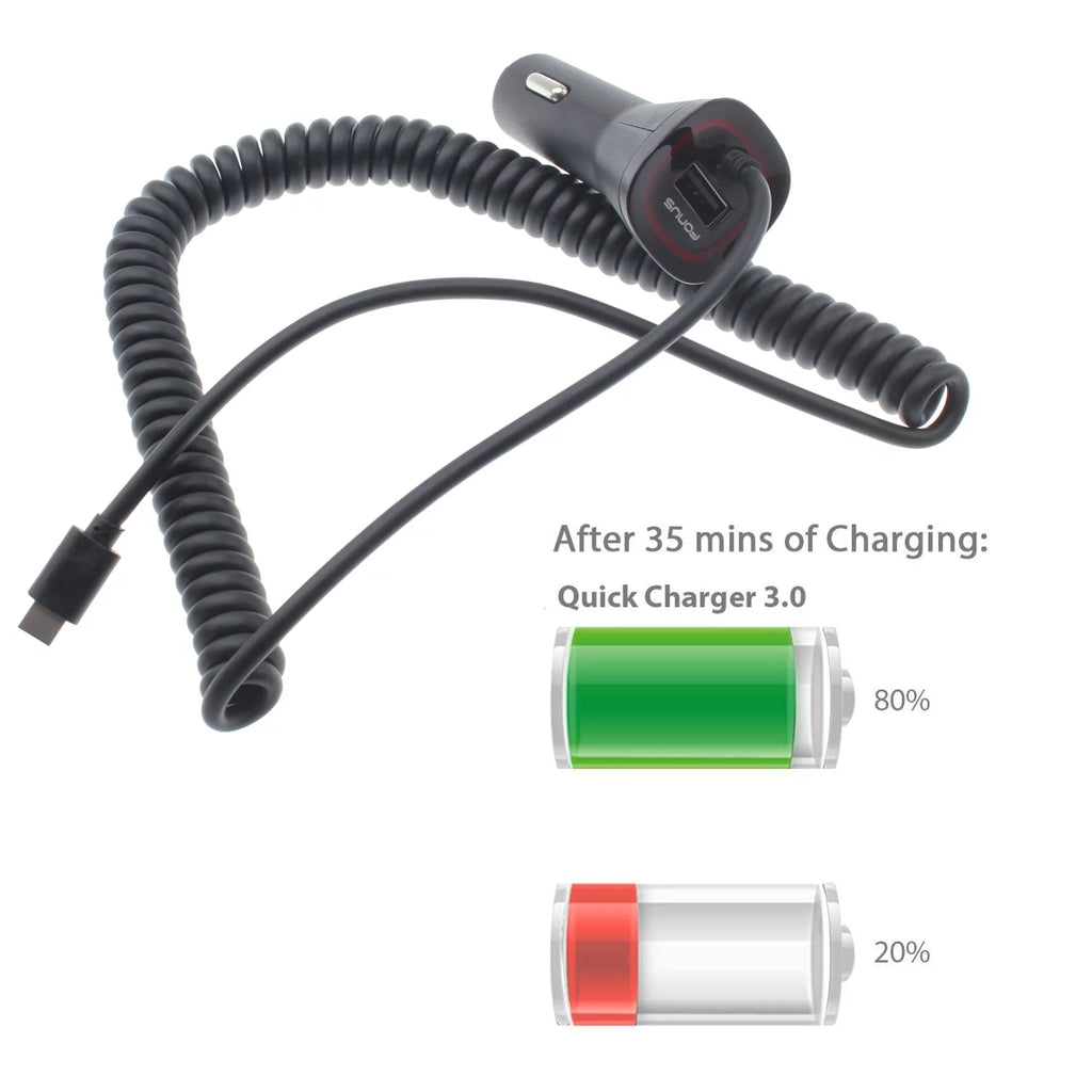 Type-C Quick Charger Air Vent Car Mount X3236