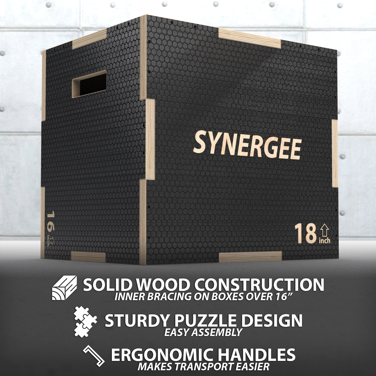 Wood Plyometric Box T2018