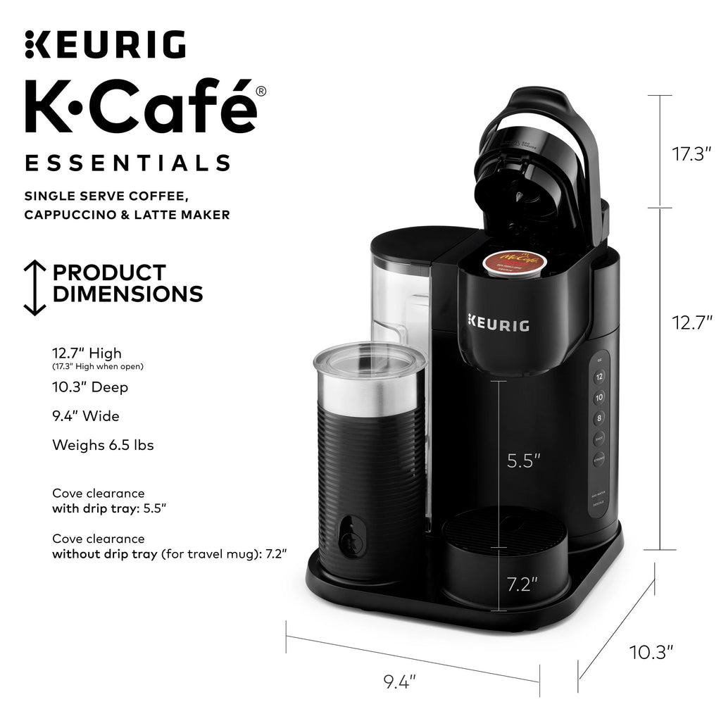 Single Serve K-Cup Pod Coffee Maker, Black X78332