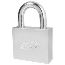 Silver Solid Steel High Security Padlock U25565