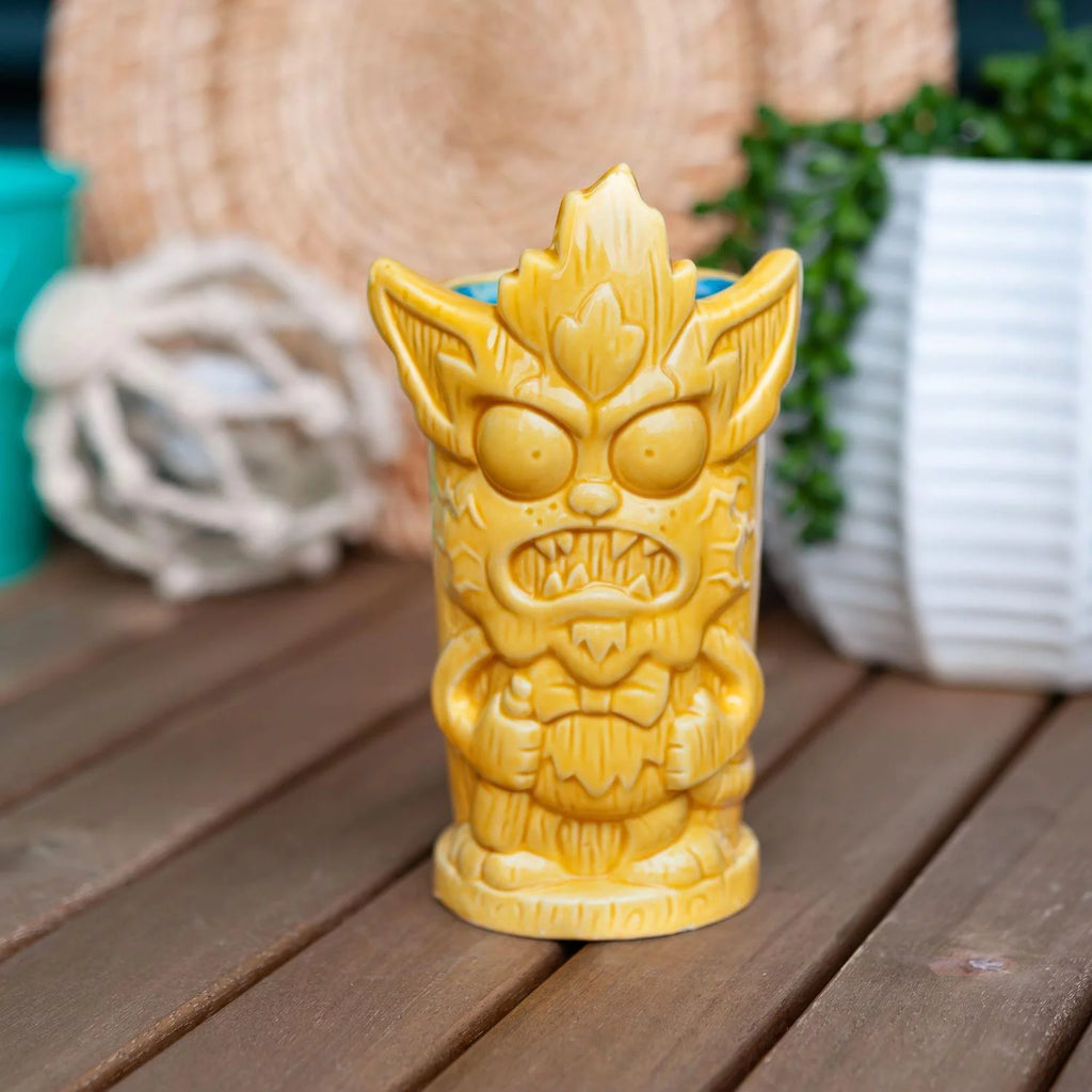 Ceramic Tiki Style Mug 13 Ounces I540