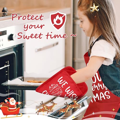 Christmas Gingerbread Tree Pot Holders and Oven Mitts P811