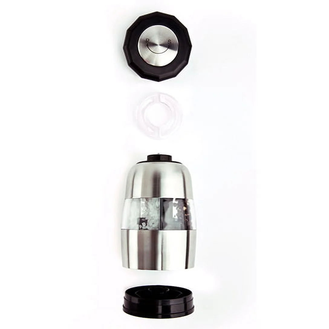Salt and Pepper Mill and Grinder in Stainless Steel A24907
