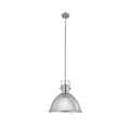 1 Light Polished Nickel Pendant X8752