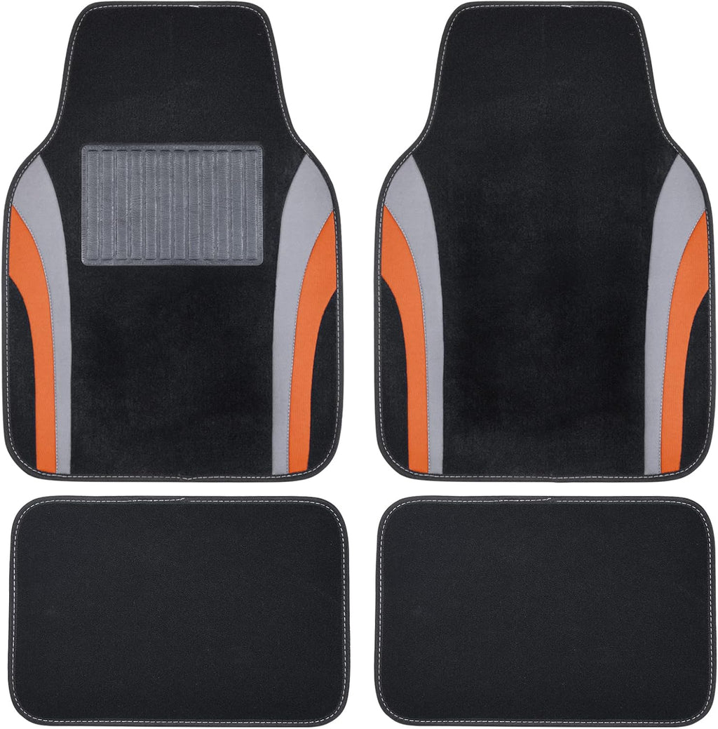 Colorful Universal Fit Car Floor Mats Set of 4 L2121