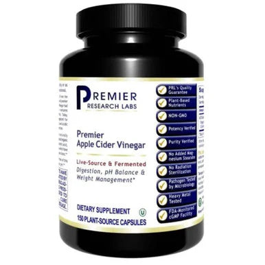 Apple Cider Vinegar 150 Plant Source Capsules J383836