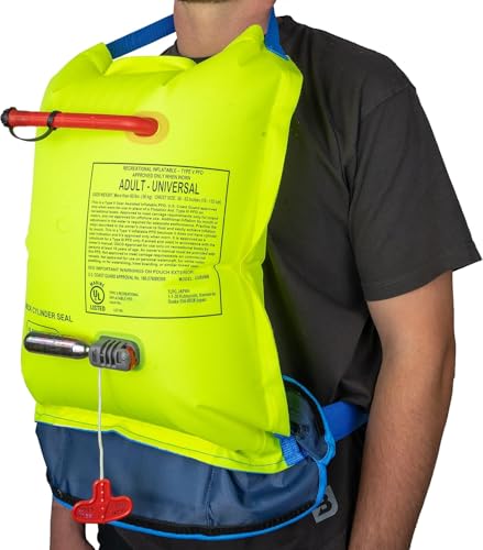 Manual Inflatable Belt Pack Life Jacket Waist Belt PFD X141