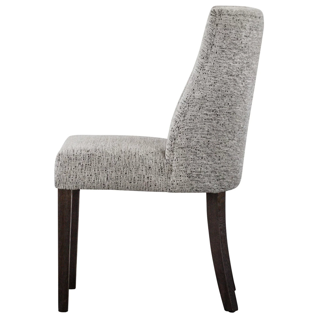 Set of 2 Drizzle Gray Fabric Chair I6053