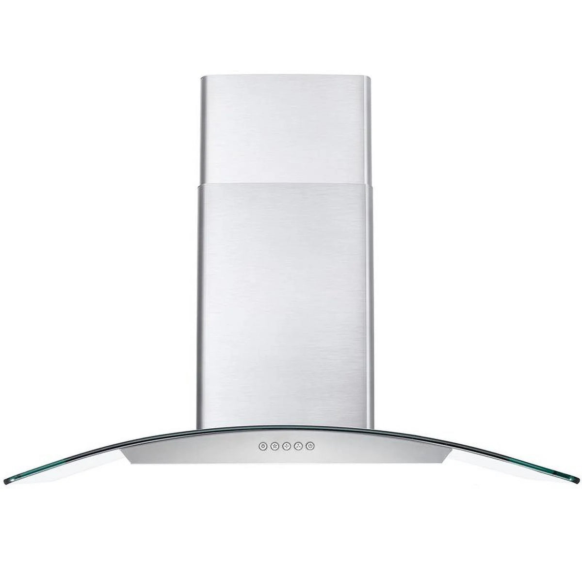 36" 380 CFM Ducted Wall Mount Range Hood in Stainless Steel Q88136