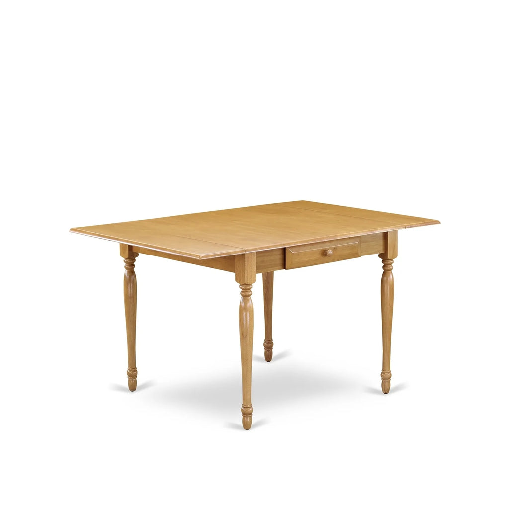 5 Pc Wood Dining Table Set with 4 Chairs B831