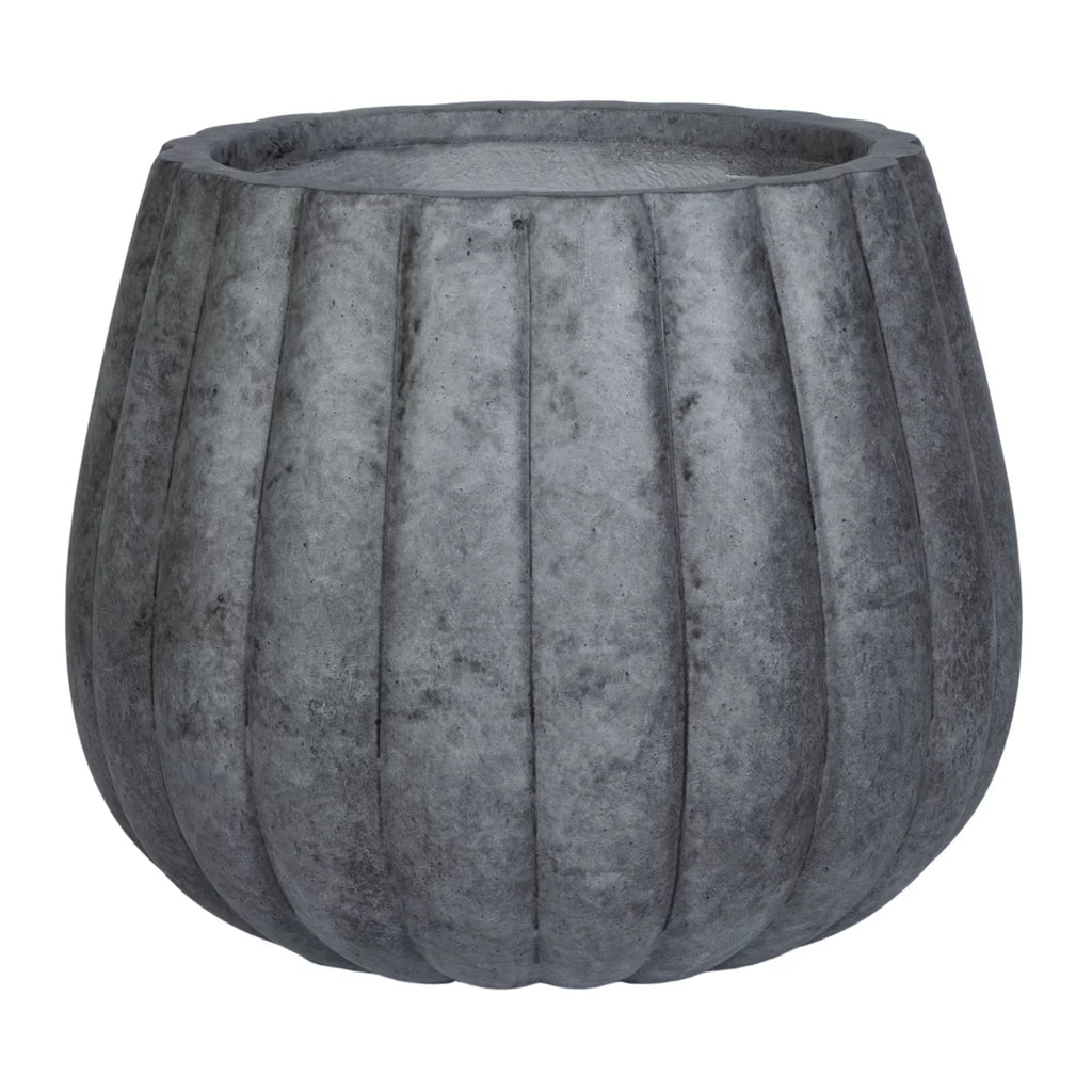Grey Round Patio Planter W72665